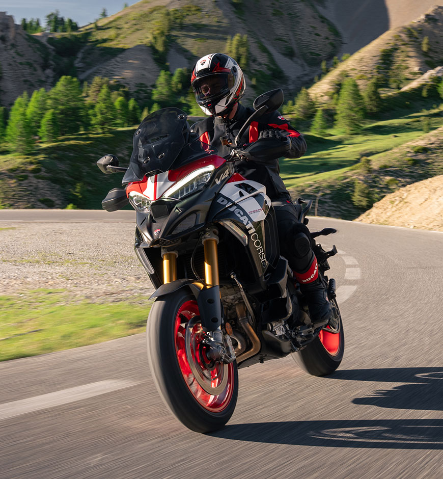 Multistrada V4 Pikes Peak Engine