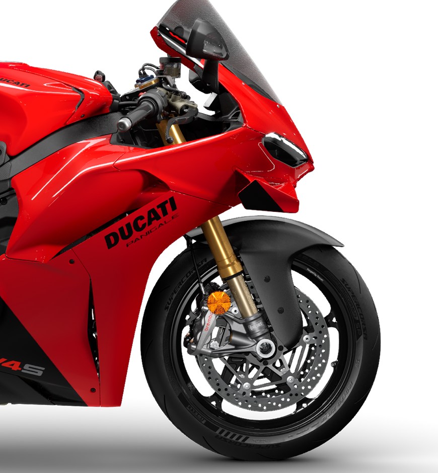 Panigale V4 S 2027 Ohlins suspension and forged wheels