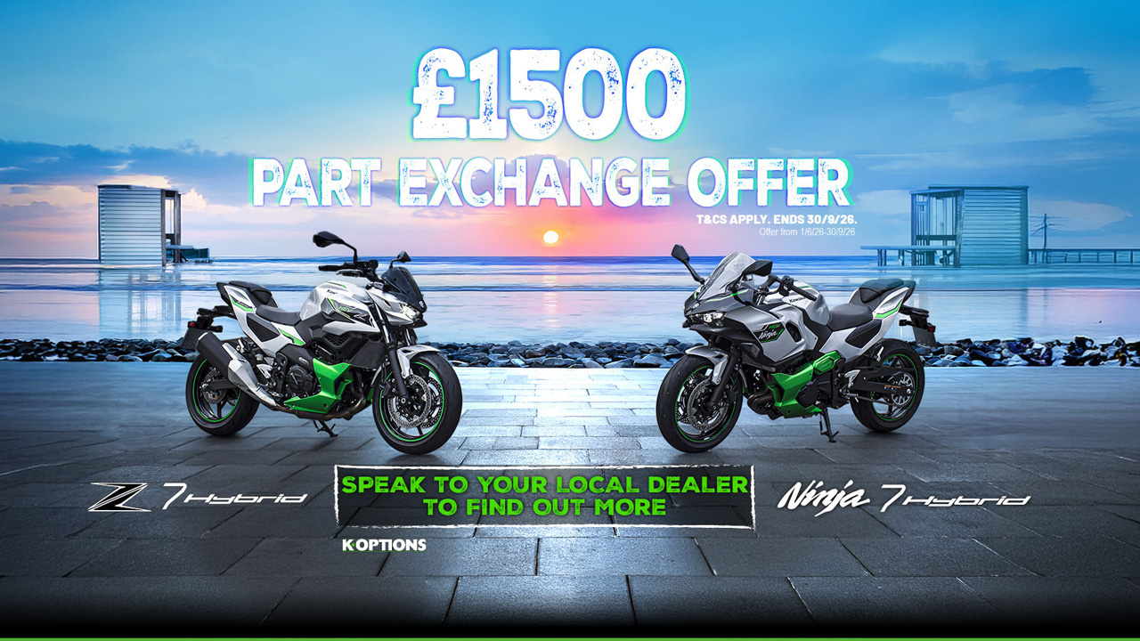  Kawasaki - £1,500 Part Exchange Offer on a New Era in Riding Experience