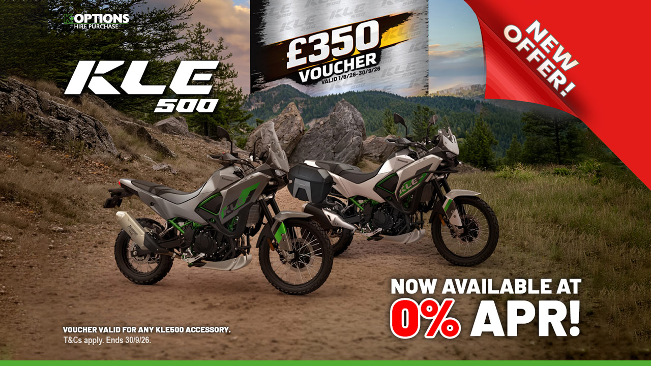  Kawasaki -  Double The Choice, Double The Adventure With The Kawasaki KLE500 