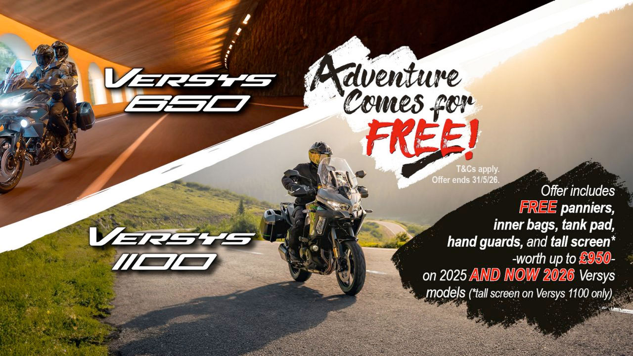  Kawasaki -  Adventure Comes Free With Kawasaki This Spring! 