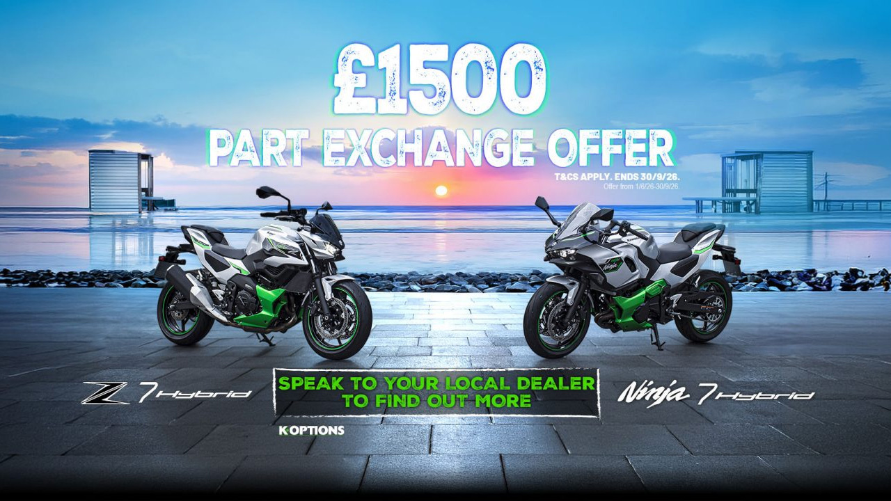  Kawasaki - £1,500 Part Exchange Offer on a New Era in Riding Experience