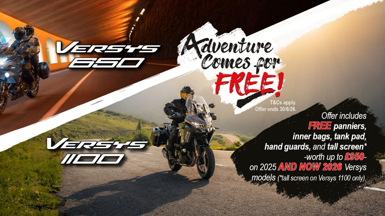  Kawasaki -  Adventure Comes Free With Kawasaki This Spring! 