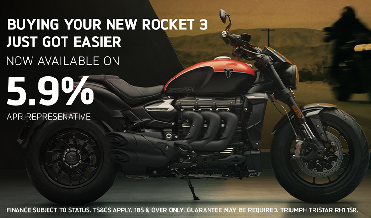 Triumph - Buying Your New Rocket 3 Just Got Easier