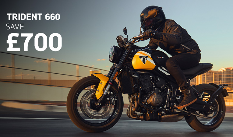 Triumph - Buying your new Trident 660 just got easier 