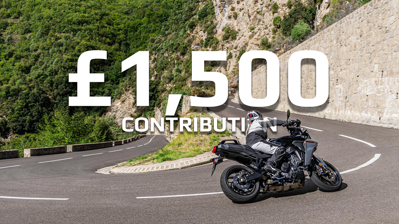 Yamaha - Get a £1,500 contribution from Yamaha towards your new TRACER 9