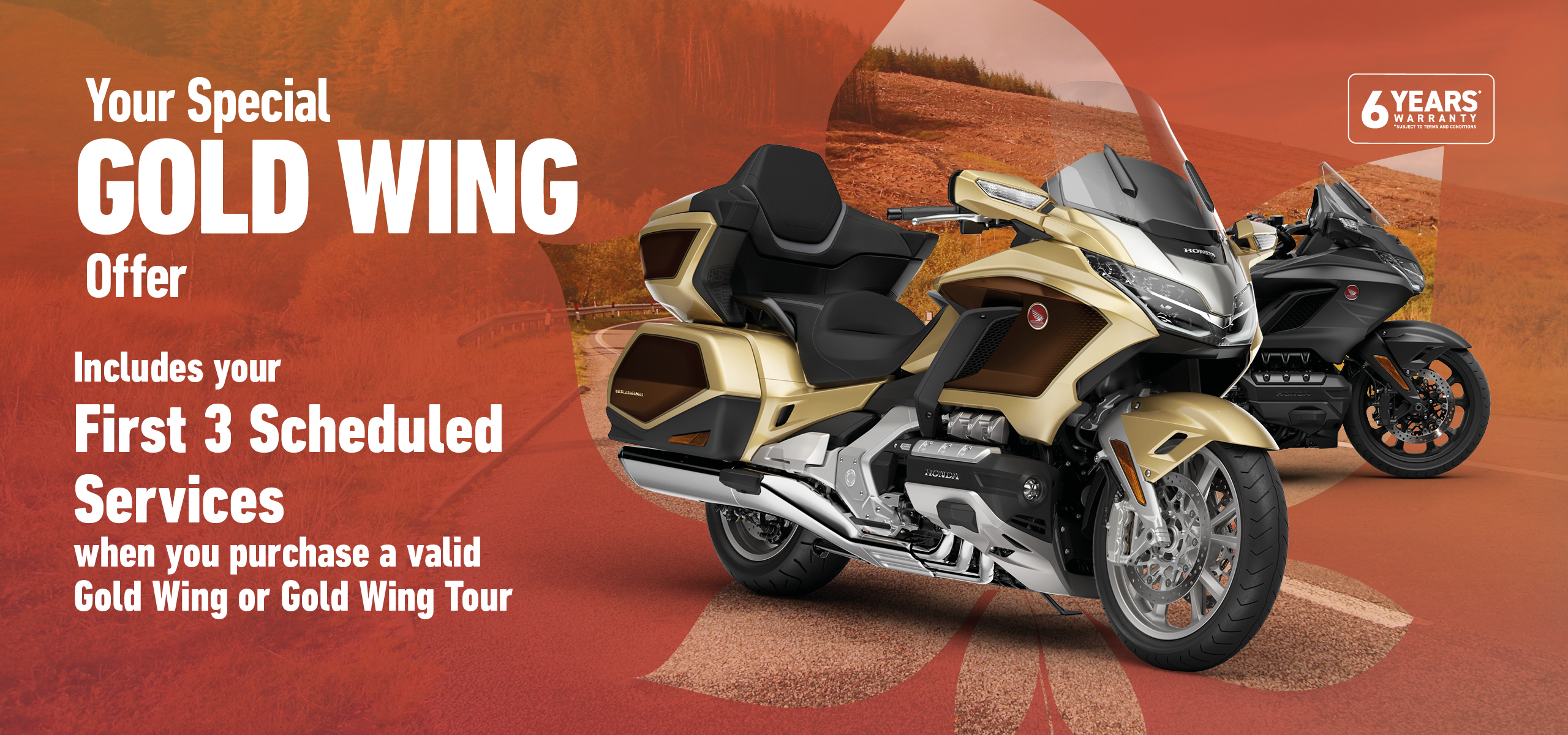 GL1800 GOLD WING TOUR 23YM Offer