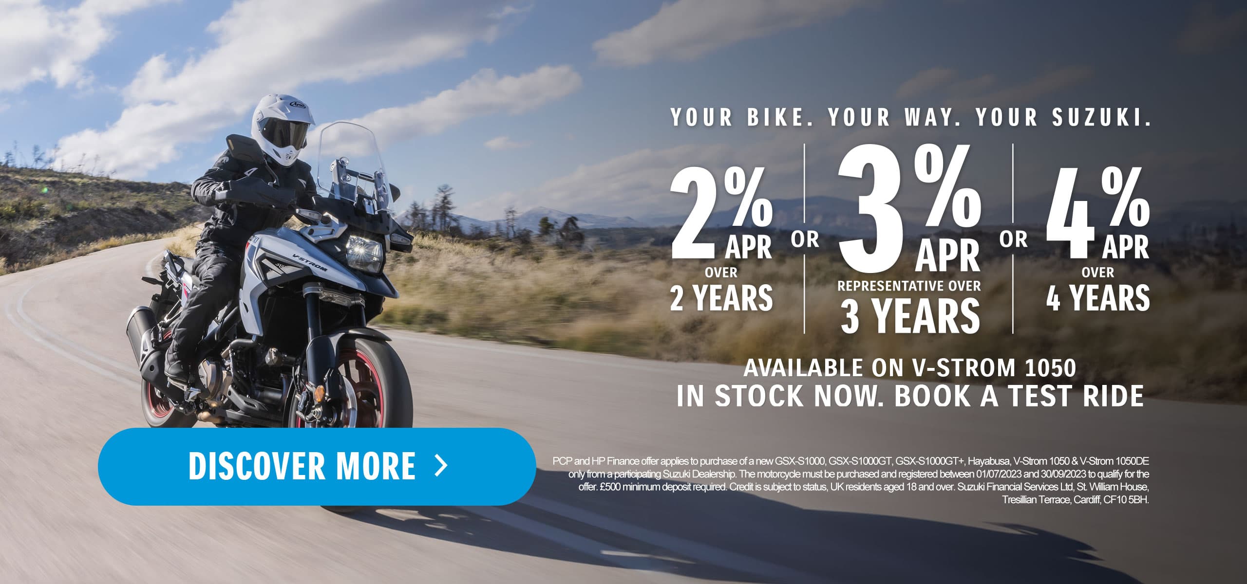 Your Bike. Your Way. Your Suzuki.