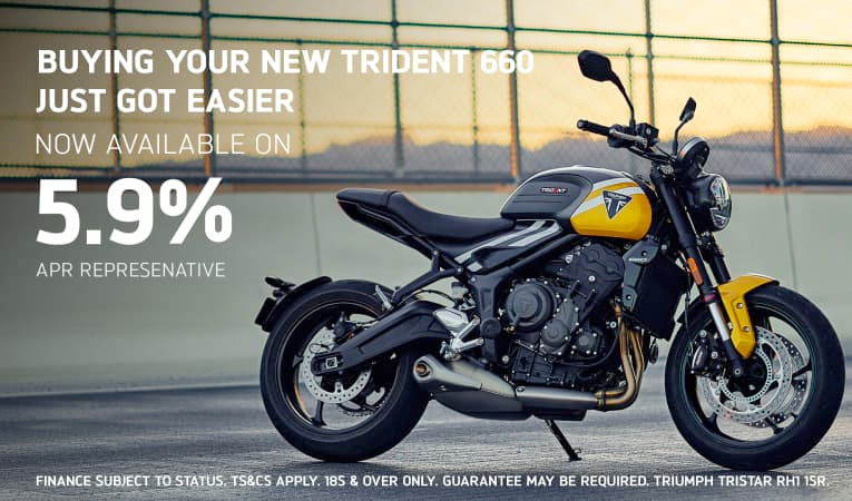 Triumph - Buying your new Trident 660 just got easier 