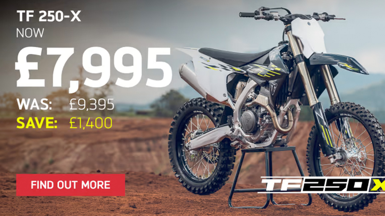 Tf 250-X NOW £7,995