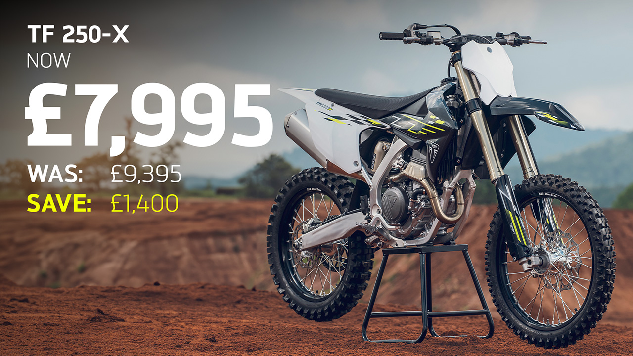 Tf 250-X NOW £7,995