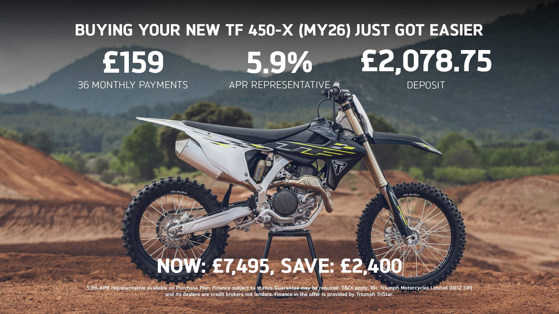 Tf 450-X NOW £7,495